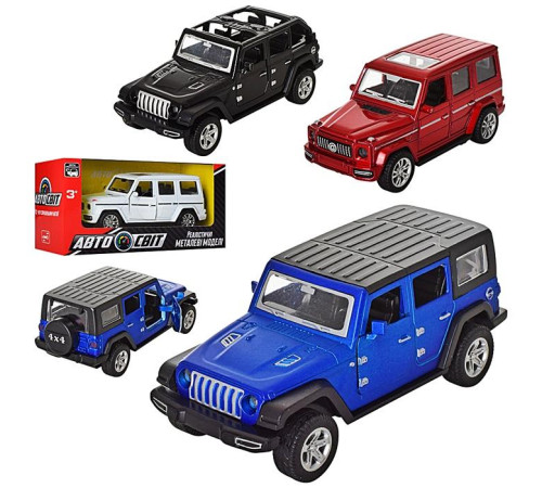 Машина метал. Jeep/ MB (AS-2458)